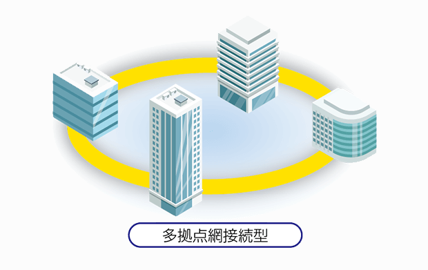 多拠点網接続型