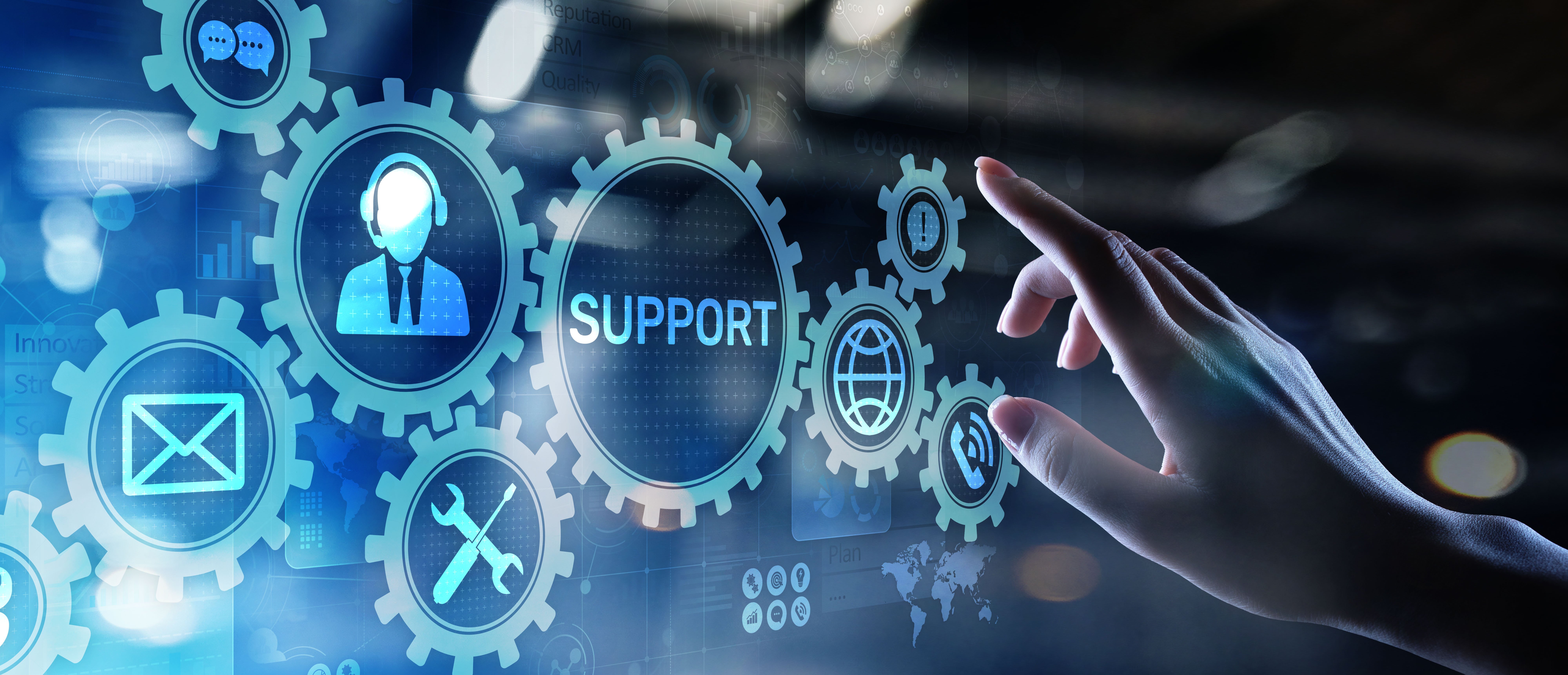 初期導入および導入後のサポート